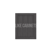 Double Smokey Gray Base Decorative Door Panel