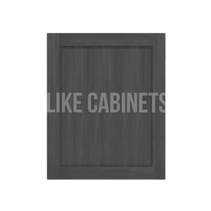 Double Smokey Gray Base Decorative Door Panel