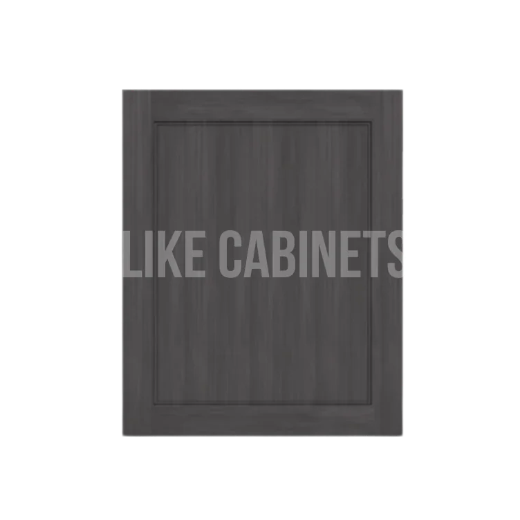 Double Smokey Gray Base Decorative Door Panel