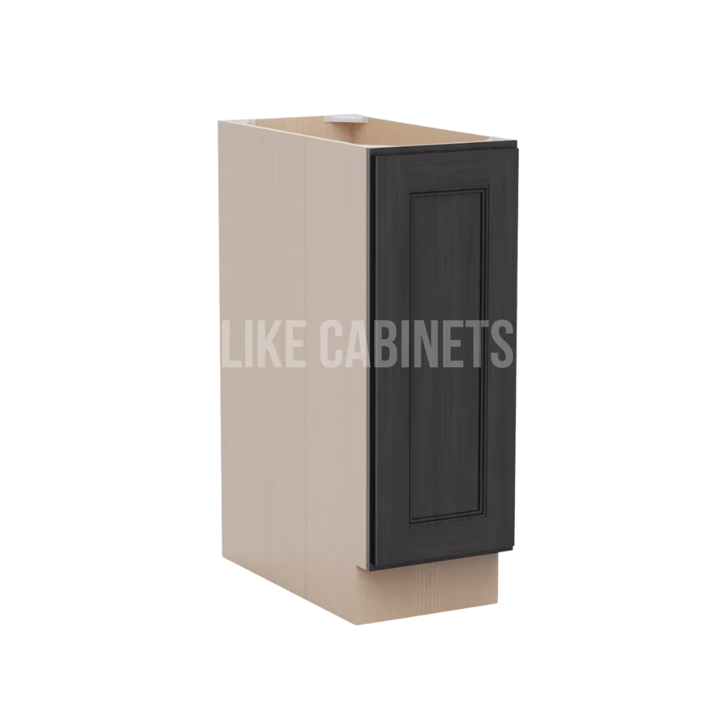 Double Smokey Gray Base Cabinet Base Cabinet Full Height Door