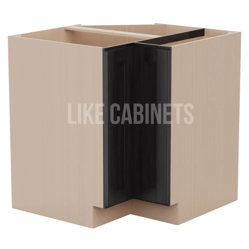 Double Smokey Gray Easy Reach Base Cabinet