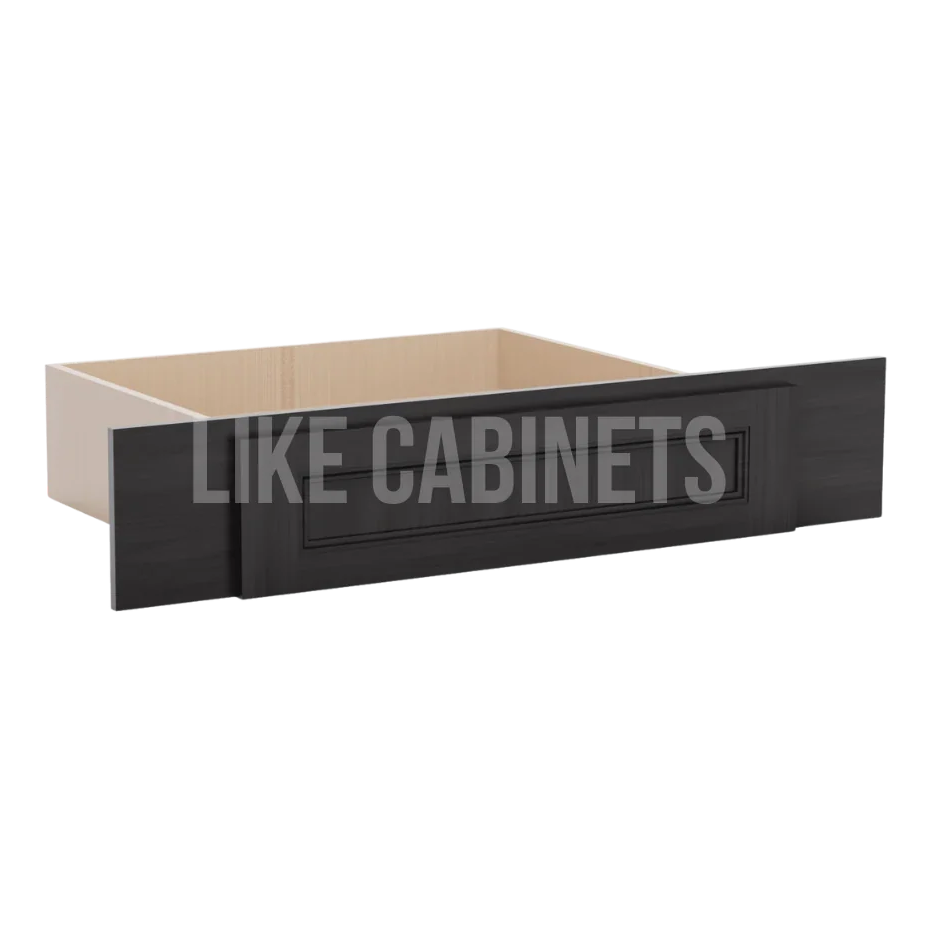 Double Smokey Gray Knee Drawer