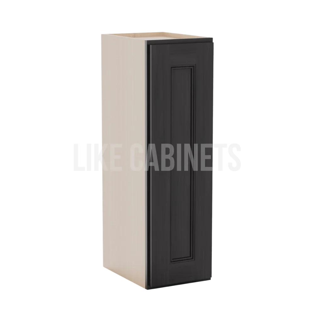 Double Smokey Gray 30'' H Single Door Wall Cabinet