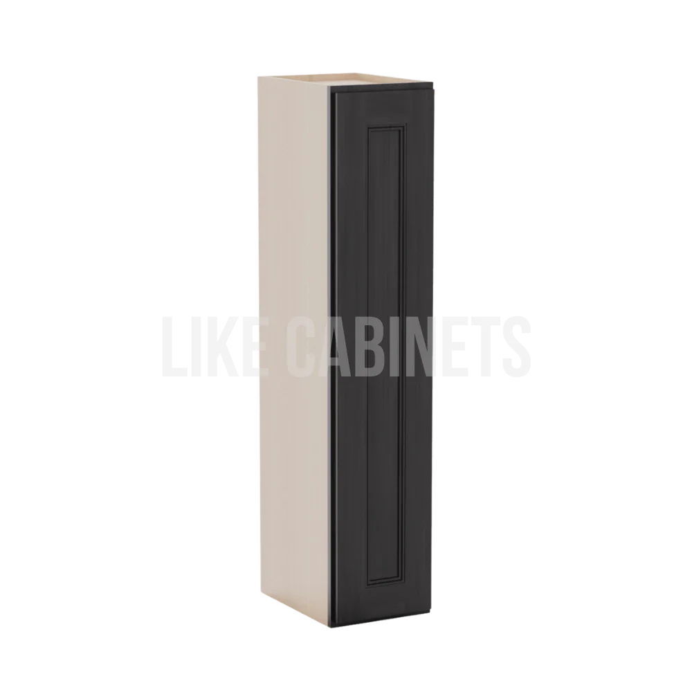 Double Smokey Gray 42'' H Single Door Wall Cabinet