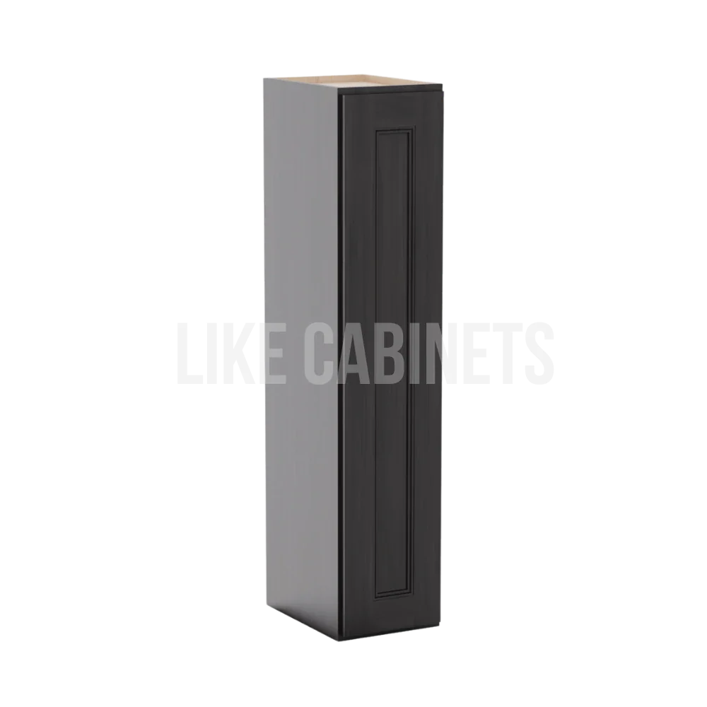 Double Smokey Gray 42'' H Single Door Wall Cabinet