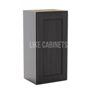 Double Smokey Gray 36'' H Single Door Wall Cabinet