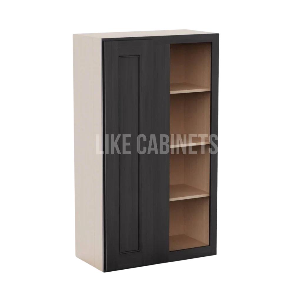 Double Smokey Gray 42'' H Wall Blind Cabinet