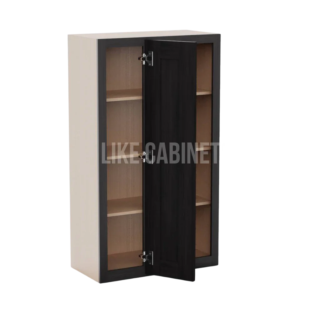 Double Smokey Gray 42'' H Wall Blind Cabinet