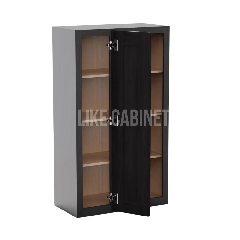 Double Smokey Gray 42'' H Wall Blind Cabinet