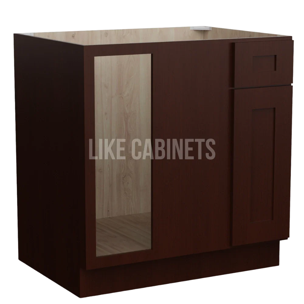 Expresso Shaker Blind Corner Base Cabinet (L/R interchangeable)