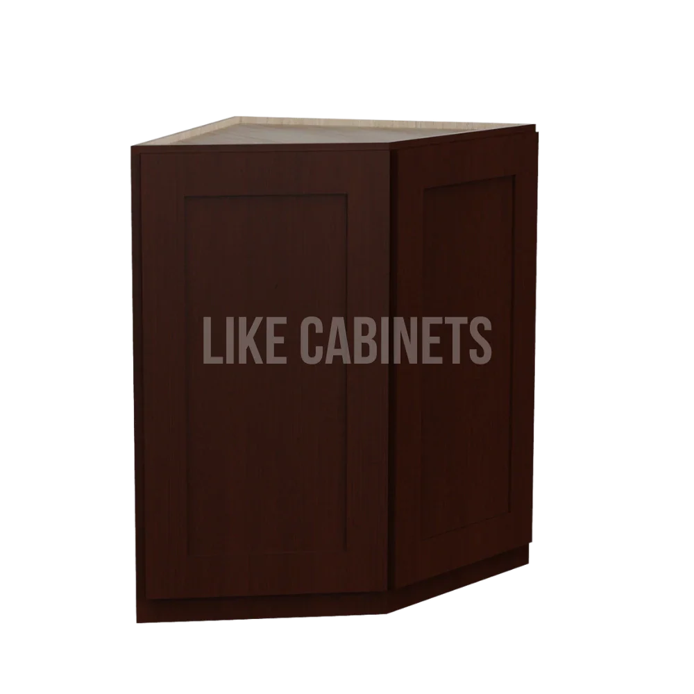 Shaker Espresso Base End Cabinet