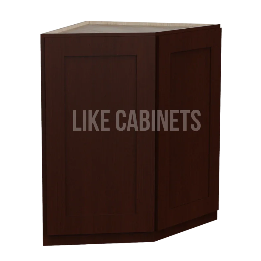 Shaker Espresso Base End Cabinet