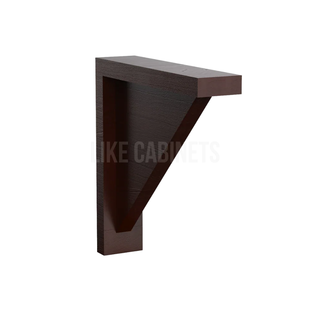 Shaker Espresso Cabinet Corbel 9''H