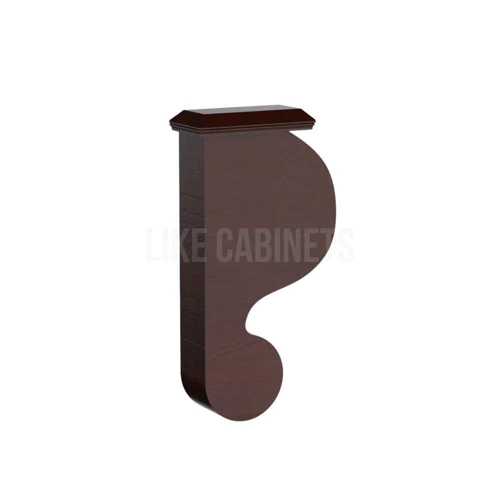 Shaker Espresso Corbel 12 3/4''H