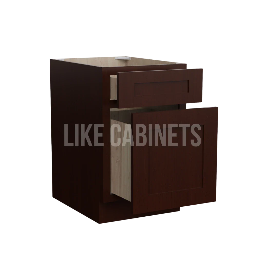 Shaker Espresso Document File Base Cabinet
