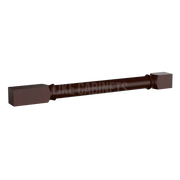 Shaker Espresso Fluted Decorative Leg