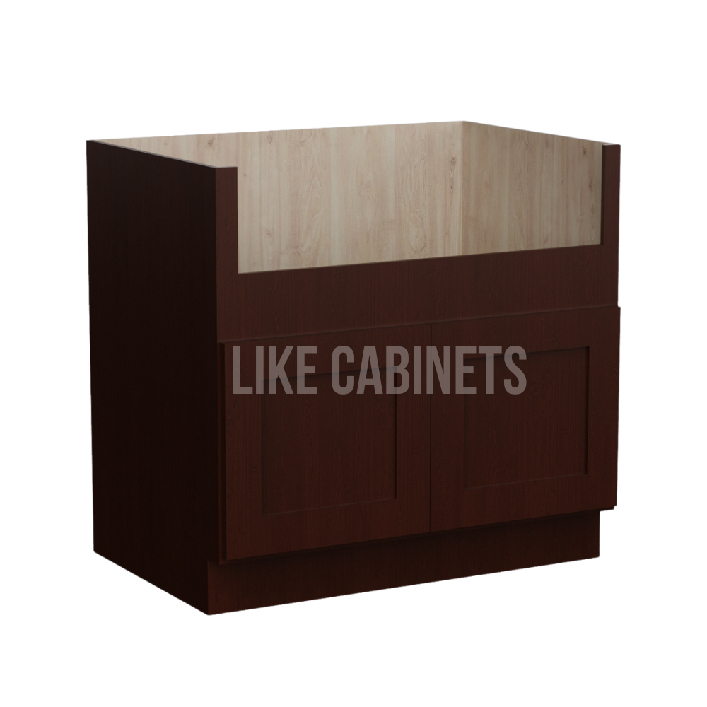 Shaker Espresso Farmhouse Sink Base