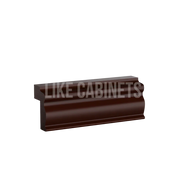 Shaker Espresso Light Rail Moulding