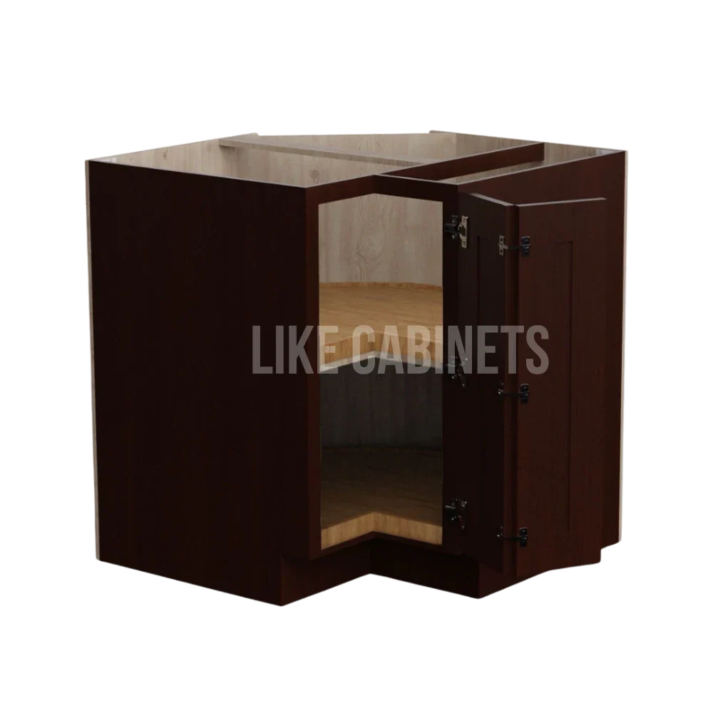 Shaker Espresso Lazy Susan Base Cabinet