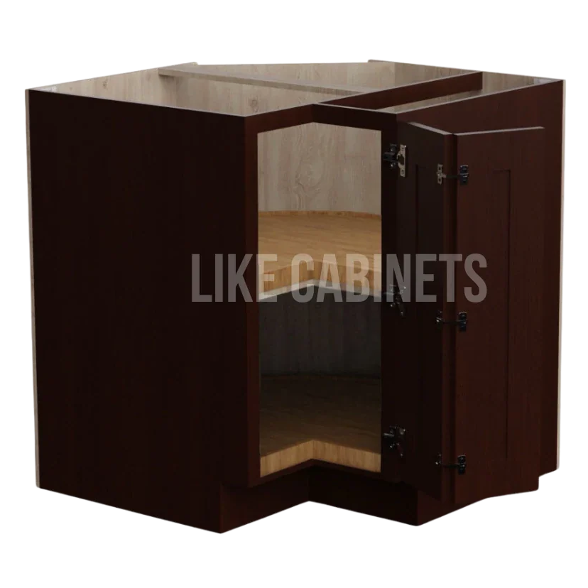 Shaker Espresso Lazy Susan Base Cabinet
