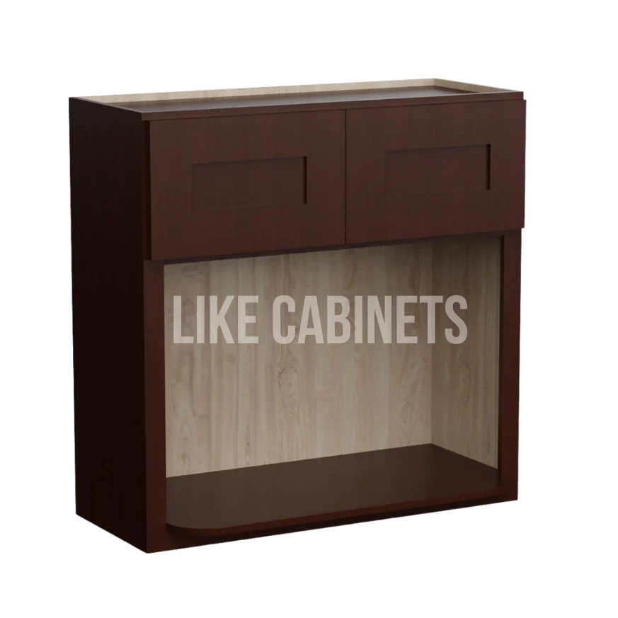 Shaker Espresso Microwave Wall Cabinet