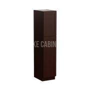 Shaker Espresso 18'' W Utility Pantry Cabinet