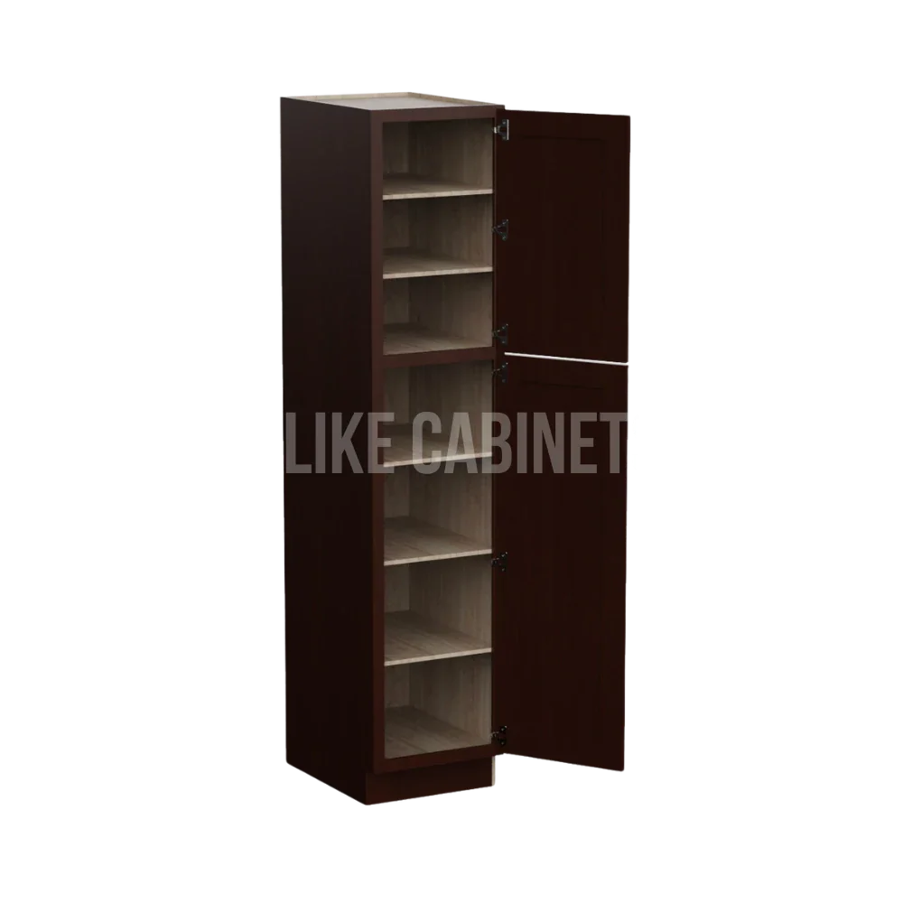Shaker Espresso 18'' W Utility Pantry Cabinet