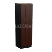 Shaker Espresso 24'' W Utility Pantry Cabinet