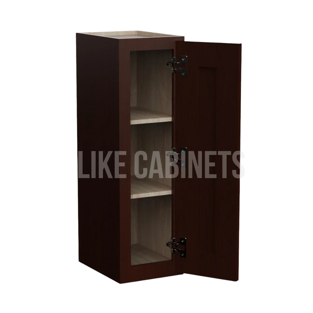 Shaker Espresso 30'' H Single Door Wall Cabinet