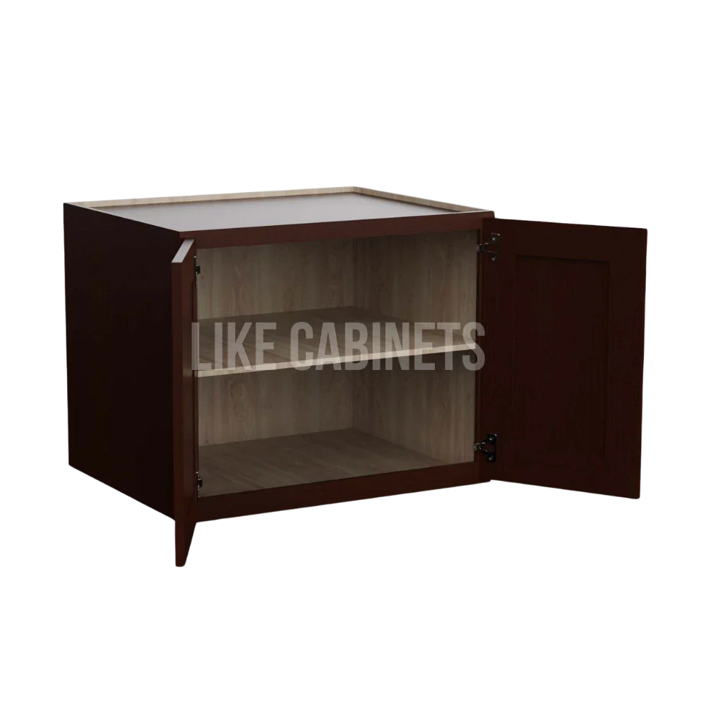 Shaker Expresso 24'' H Refrigerator Wall Cabinet 24'' Deep