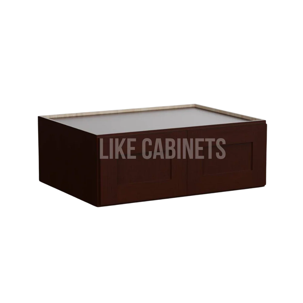 Shaker Expresso 33'' W Refrigerator Wall Cabinet 24'' Deep