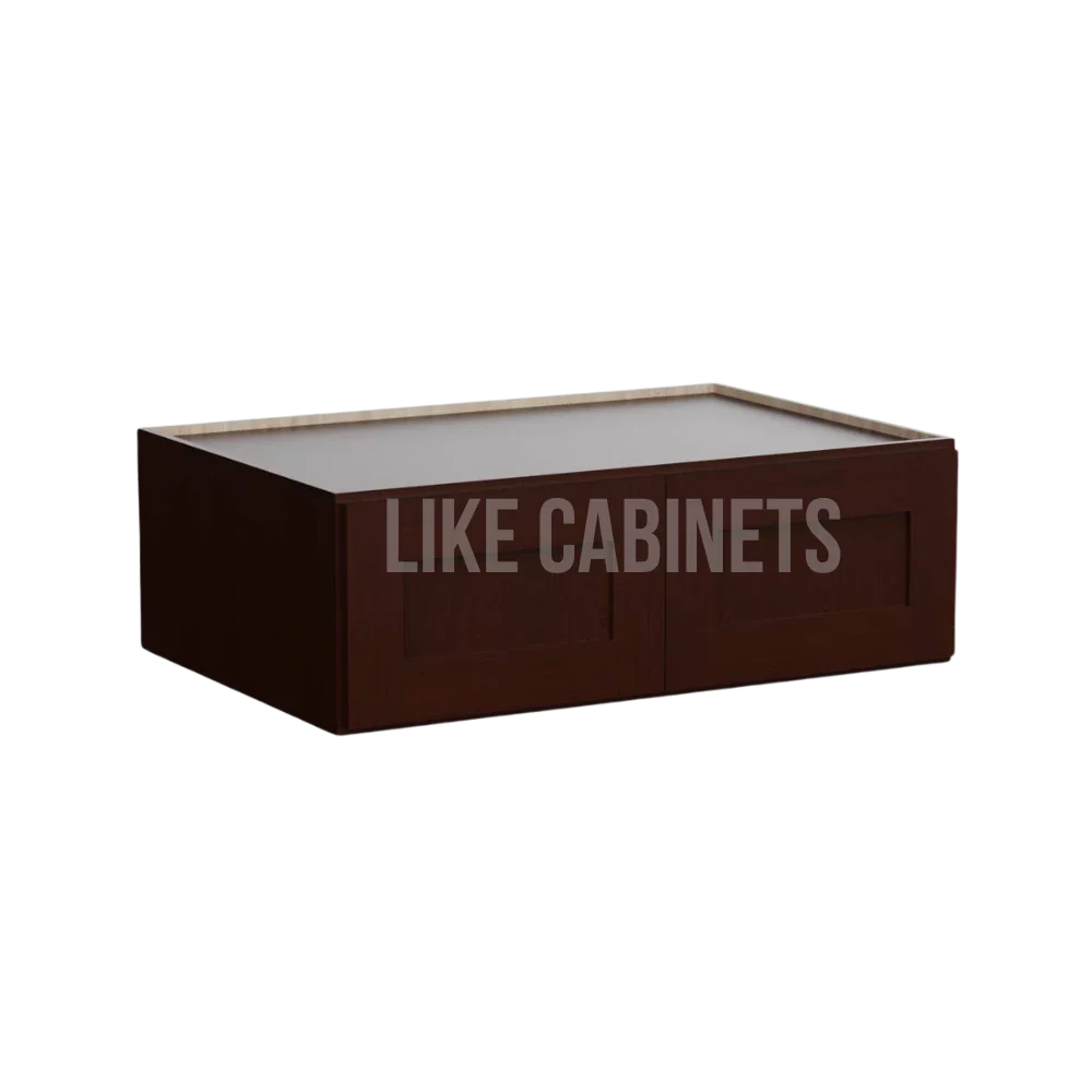 Shaker Expresso 36'' W Refrigerator Wall Cabinet 24'' Deep