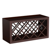 Shaker Espresso Wine Rack