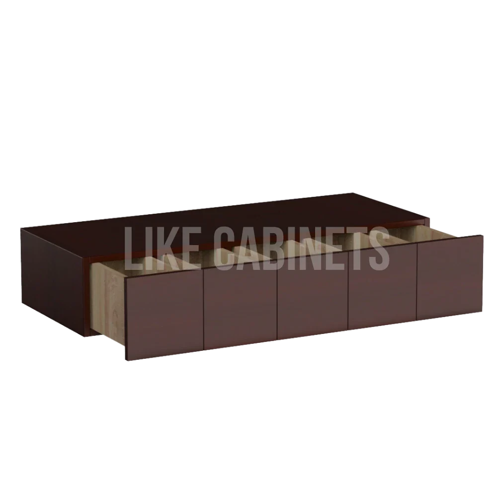 Shaker Espresso Wall Spice Drawer