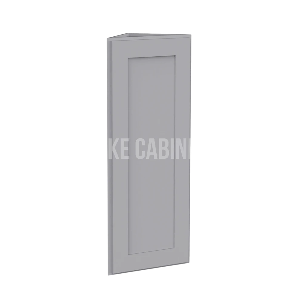 Shaker Gray 12'' W Angle Wall Cabinets