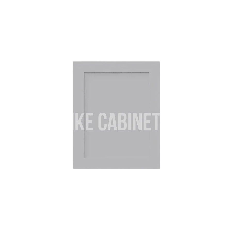 Gray Shaker Vanity Decorative Door Panel