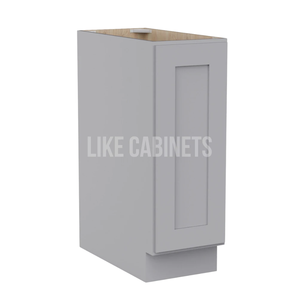 Shaker Gray Base Cabinet Full Height Door