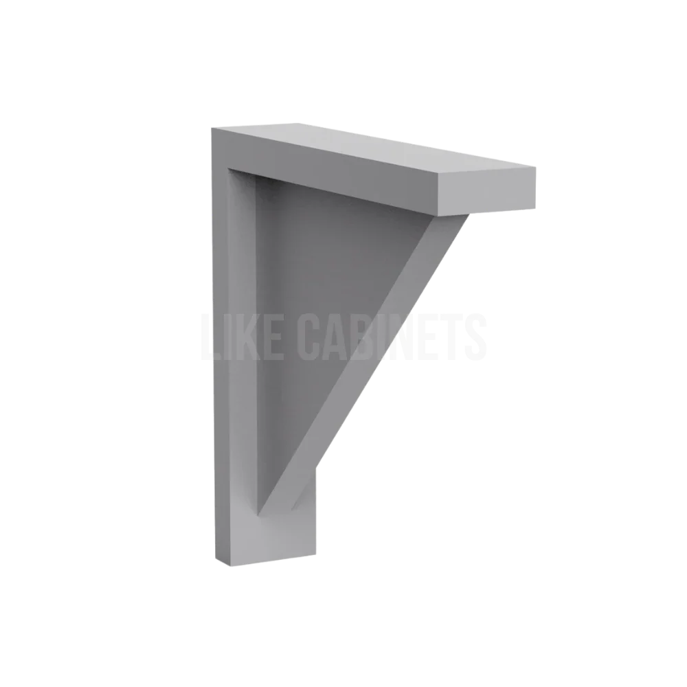 Shaker Gray Cabinet Corbel 9''H