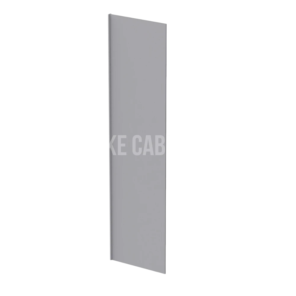 Shaker Gray Refrigerator End Panel