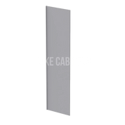 Shaker Gray Refrigerator End Panel