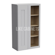 Shaker Gray 42'' H Wall Blind Cabinet