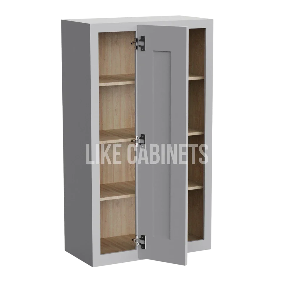 Shaker Gray 42'' H Wall Blind Cabinet