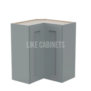Shaker Gray Easy Reach Wall Cabinet