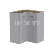 Shaker Gray Easy Reach Wall Cabinet