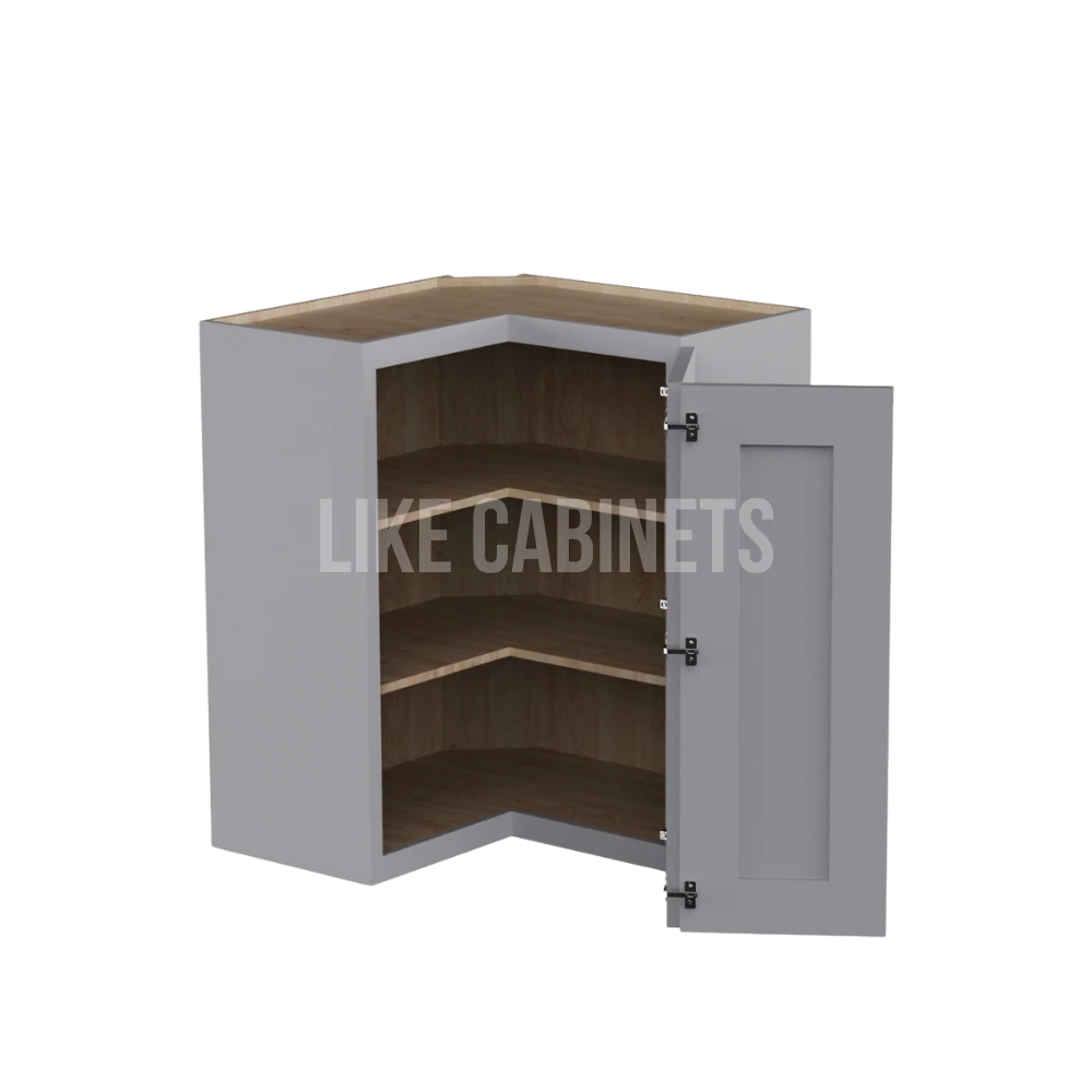 Shaker Gray Easy Reach Wall Cabinet