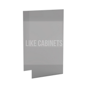 High Gloss Gray Base Skin Veneer Panel