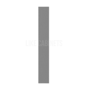 Frameless Gray High Gloss Filler