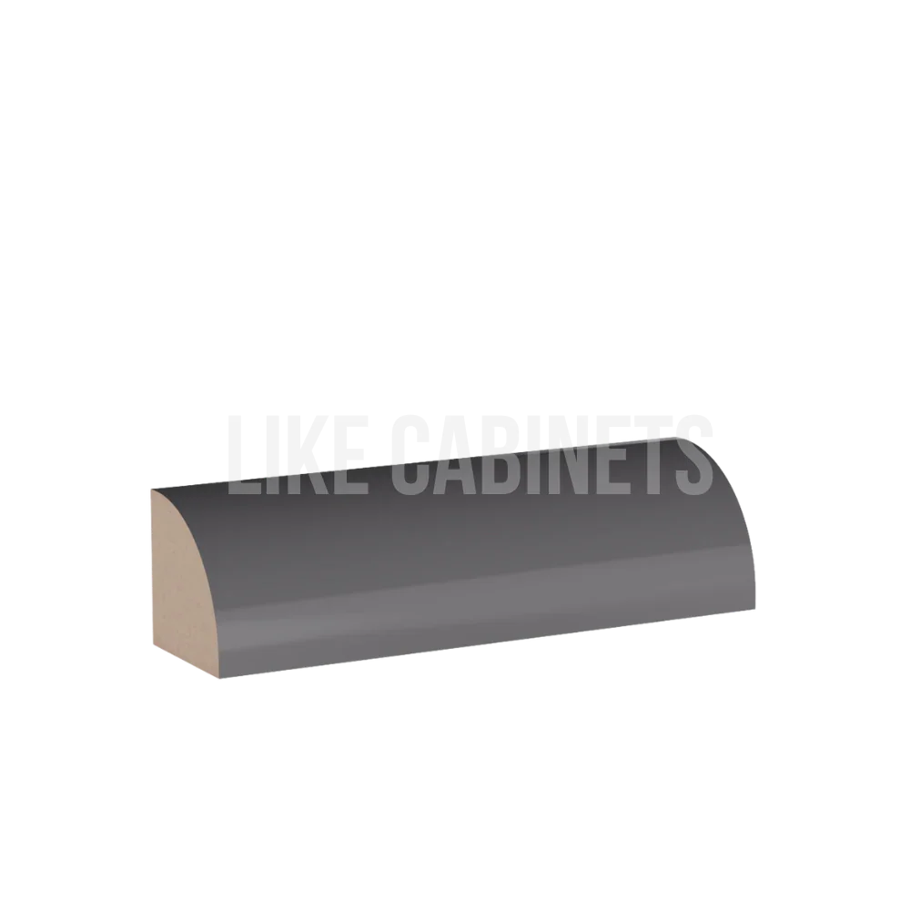 High Gloss Gray Shoe Moulding