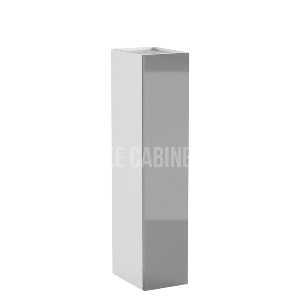 High Gloss Gray 42'' H Single Door Wall Cabinet