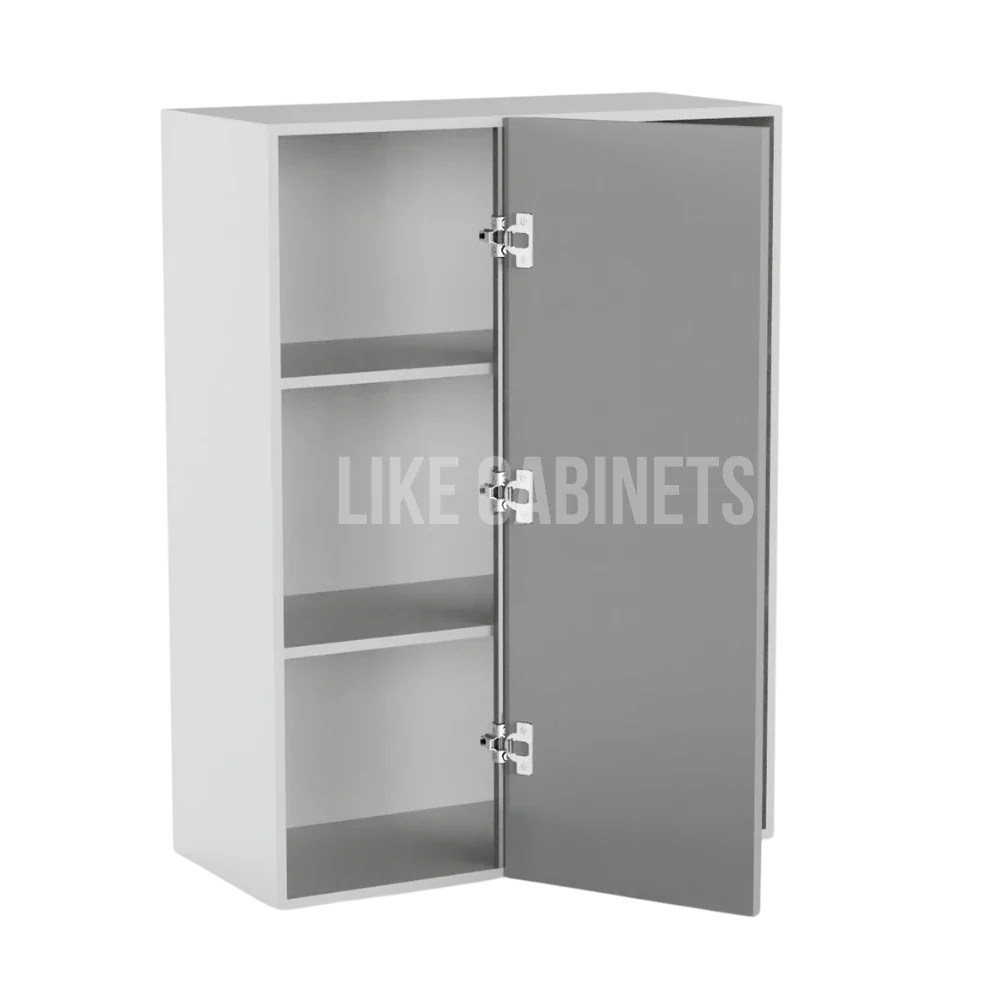 High Gloss Gray 36'' H Wall Blind Cabinet